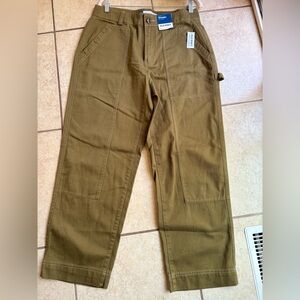 Old Navy Women's Olive Cargo Pants
